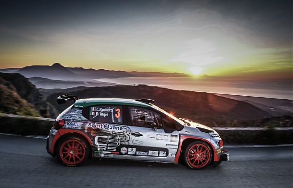 ROSSETTI E LA CITROEN C3 R5 SECONDI ALLA TARGA FLORIO